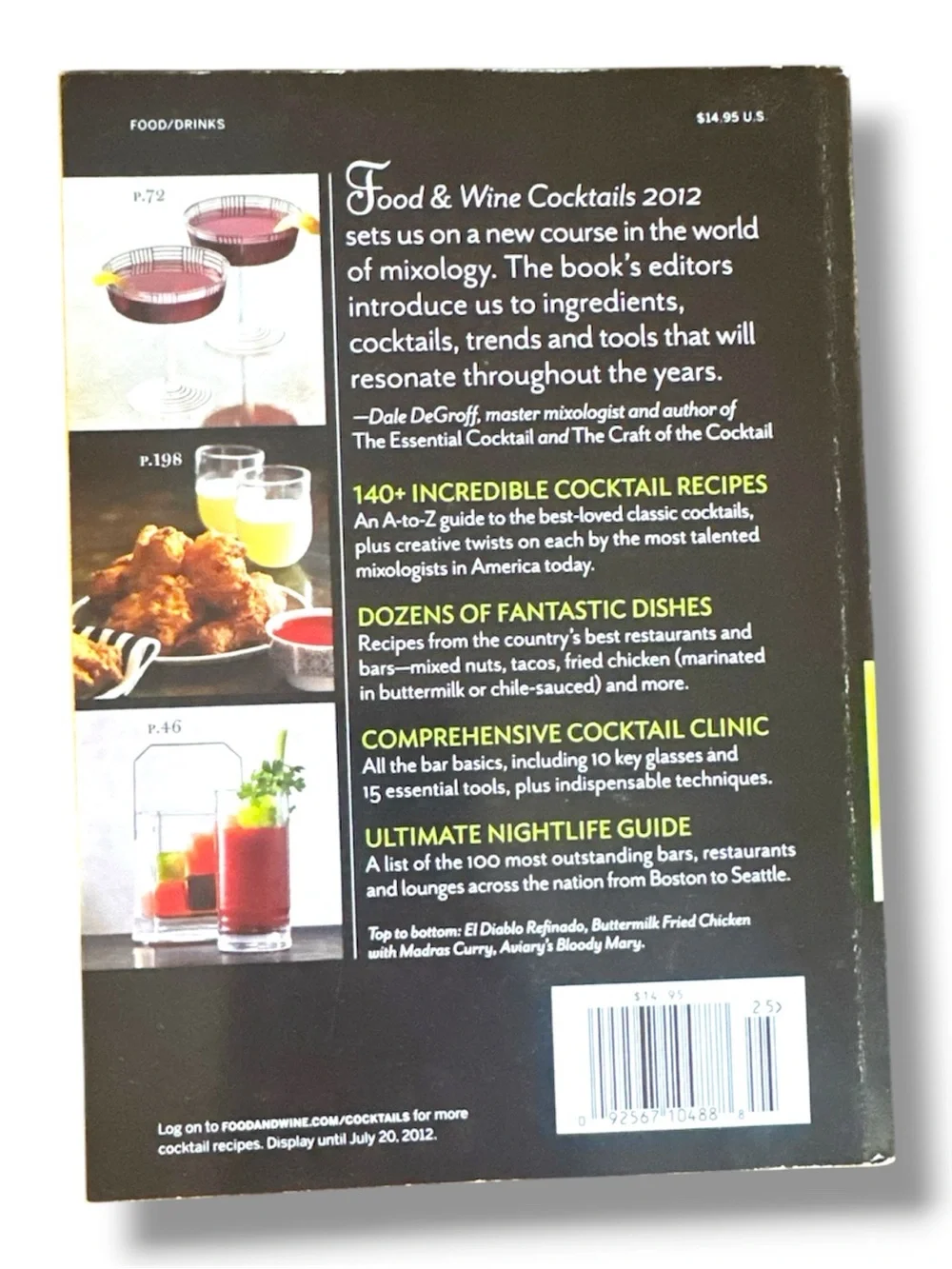 N/A set cocktails